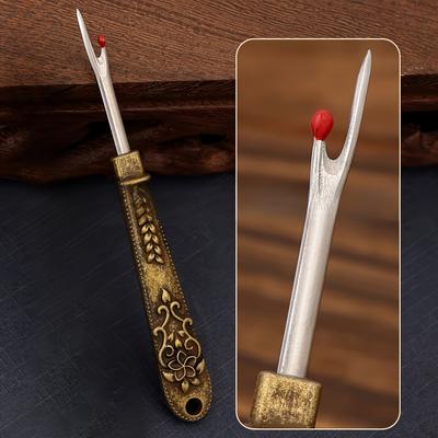 Hand-held Thread Picker and Cutter - Vintage Embroidery Thread Remover, Cross-stitch Sewing Tool - For Cutting Clothes