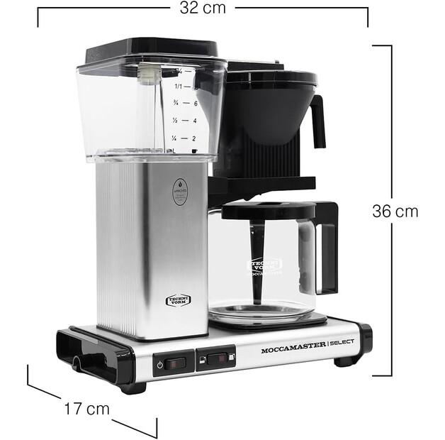 Кофеварка Technivorm Moccamaster KBG Select матовый (53979)