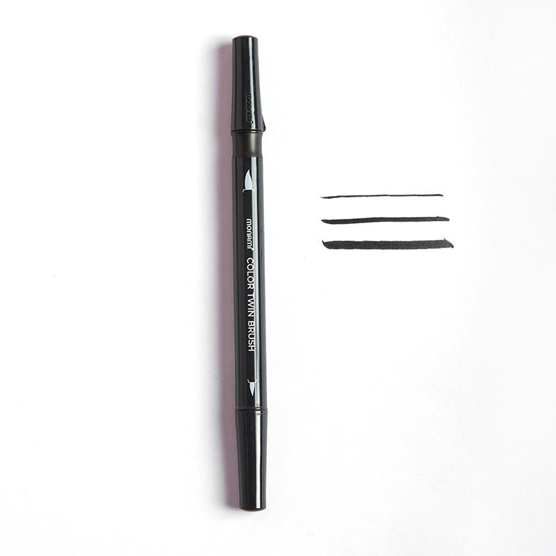 Munami 30-Color Double-Ended Brush Pen Set for Calligraphy & Sketching