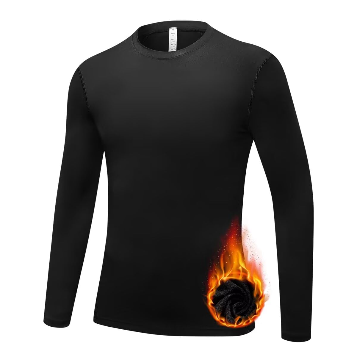 

Компрессионная футболка Sillictor для и катания на лыжах и детская флисовая бейсбольная, футбольная, [Дышащая, Быстросохнущая, Теплая] Вещь для осени/зимы