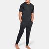 Under Armour Mid-Rise Straight Fit Knit Joggers Men Bottoms Black 1329519-001