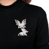 Party Wedding Austrian Rhinestone Brooch Scarf Pin Butterfly Pin