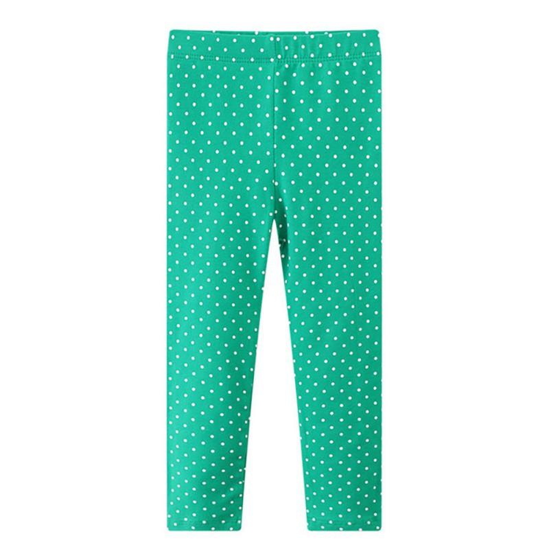 Leggings pentru fete cu model de buline pentru copii