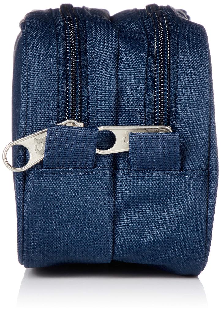 Duży organizer na akcesoria JanSport ze schowkiem na sznurek, granatowy