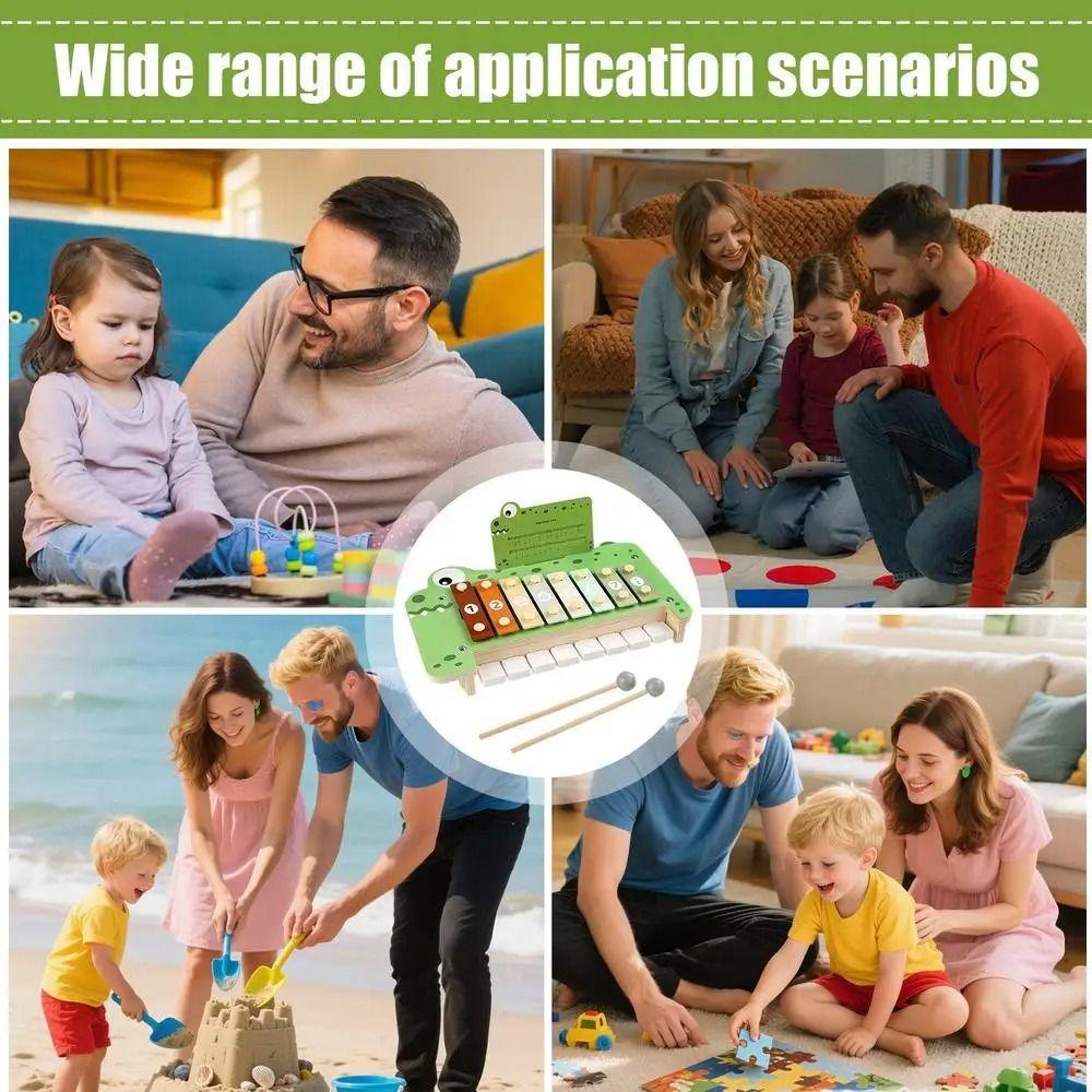 Montessori Musical Piano Toy Plastic Music Instrument Toys Music Enlightenment