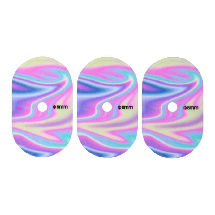 3Pcs Air Nozzle Fixed PVC Sticker Tire Valves Sticker Tire Waterproof Valves Decal Protector Covers Valves Pad Sticker