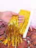 2.6m Silk Laser Rain Curtain for Stage & Party Decor