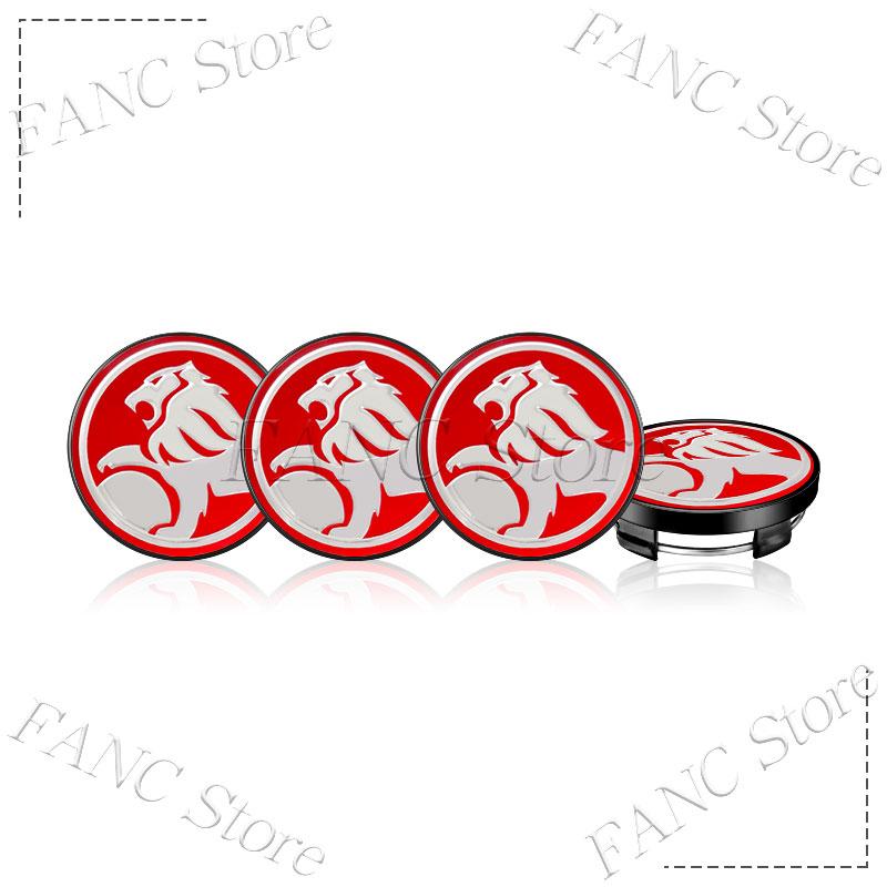 4Pcs 56/60mm Emblem Car Wheel Center Hub Cap Rim Cover Sticker For Holden Captiva HSV VE VT VX VU Commodor Colorado