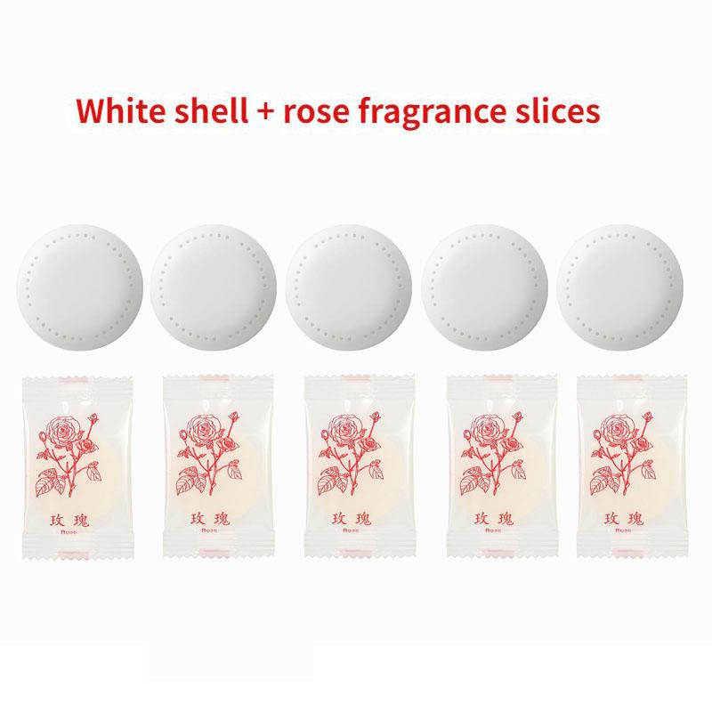 Solid Round Fresher Deodorant for Bathroom, Bedroom, Wardrobe, Car, and Home with Lasting Aromatherapy Fragrance