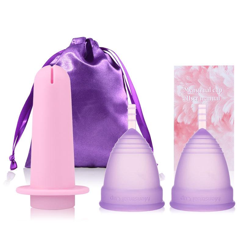 Silicone Menstrual Cup: Travel-Friendly Moon Cup & Period Solution