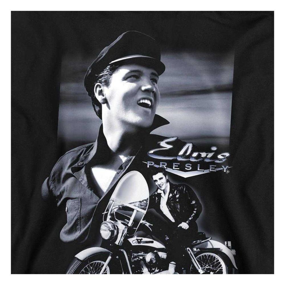 Elvis Presley Childrens/Kids Motorbike Pull Over Hoodie