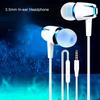Sport Earbud with Microphone Anti-interference Noise Reduction Stereo Surround Heavy Bass Music Player Stable Signal 3.5mm Wired In-ear Earphone