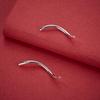 S925 Sterling Silver S-Shaped Bent Tube Beading Kit for DIY Bracelets and Necklaces