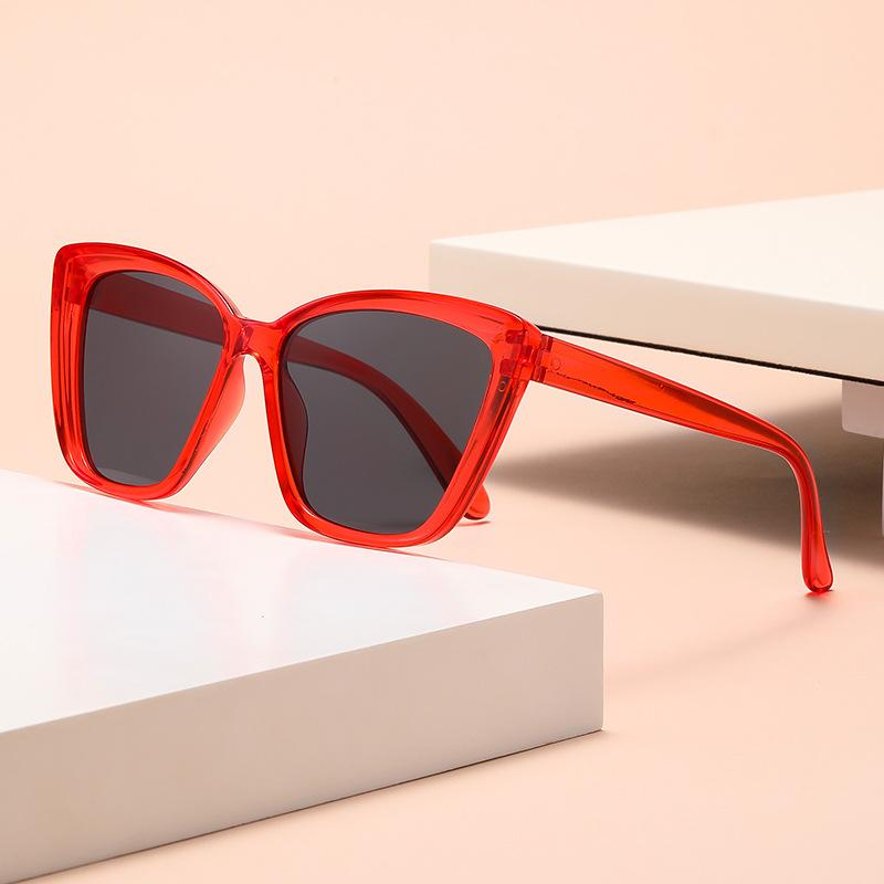 New Punk Retro Sunglasses Cat-eye Trendy Street SHip-hop Style Catwalk Sunglasses JH3045