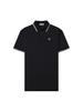 STONE Summer Classic Men's Polo Shirt with Small Logo Embroidery, Business Casual, Loose Fit, Short Sleeve T-Shirt.