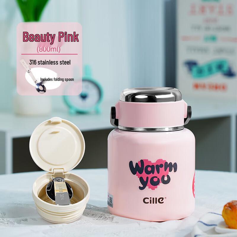 Cille 316 Stainless Steel Insulated Water Bottle - 800ml