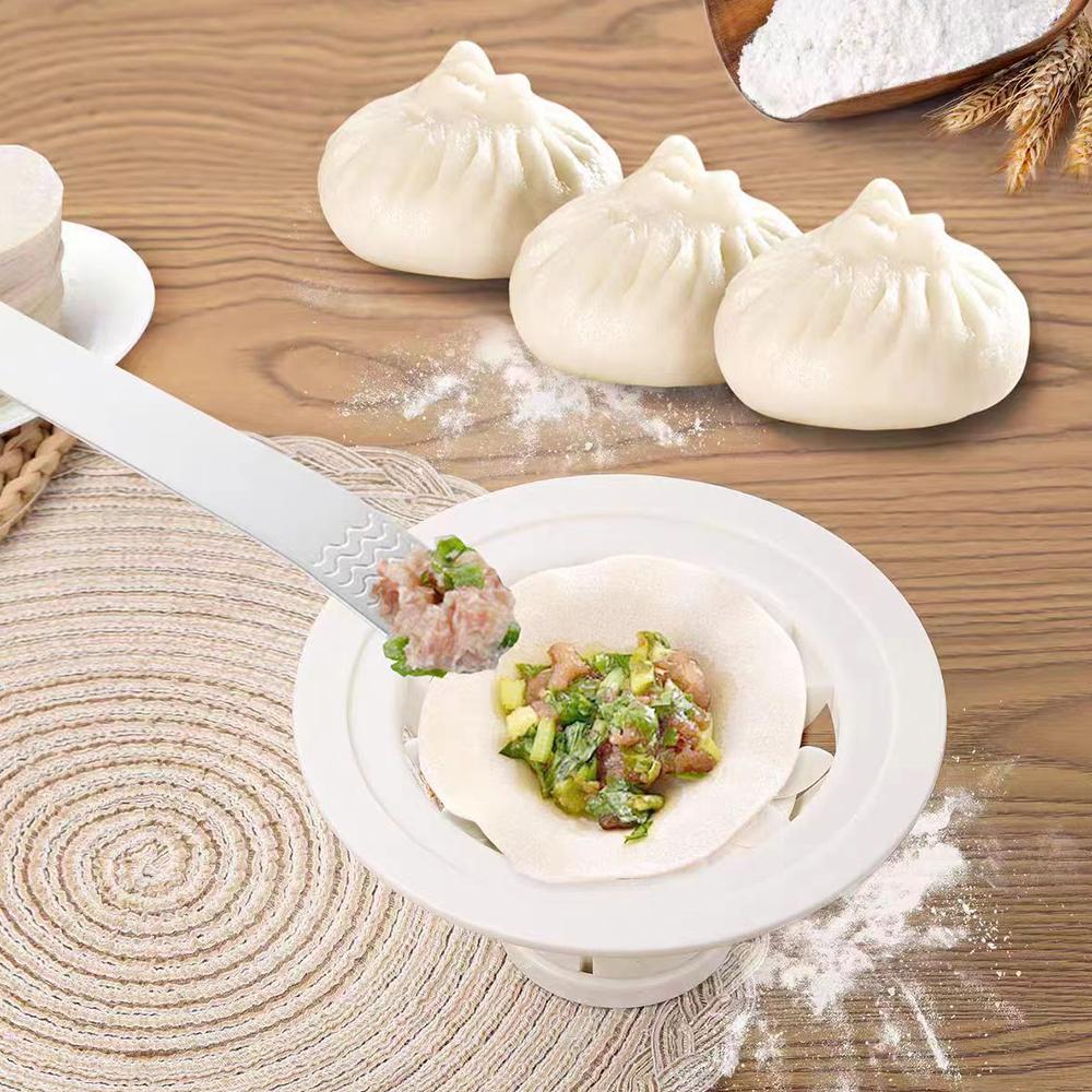Big Baozi Maker Machine For Home Kitchen Beginners White PP Food-Grade Material