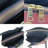 Used COACH Handbag Channing Carryall 76089 Leather Bordeaux Black 2WAY