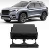 Yctze 2 In 1 Car Radio Storage Box Cup Holder Universal 1DIN Organizer ABS Material for Storing Items 173x48mm Dashboard 2-Layer