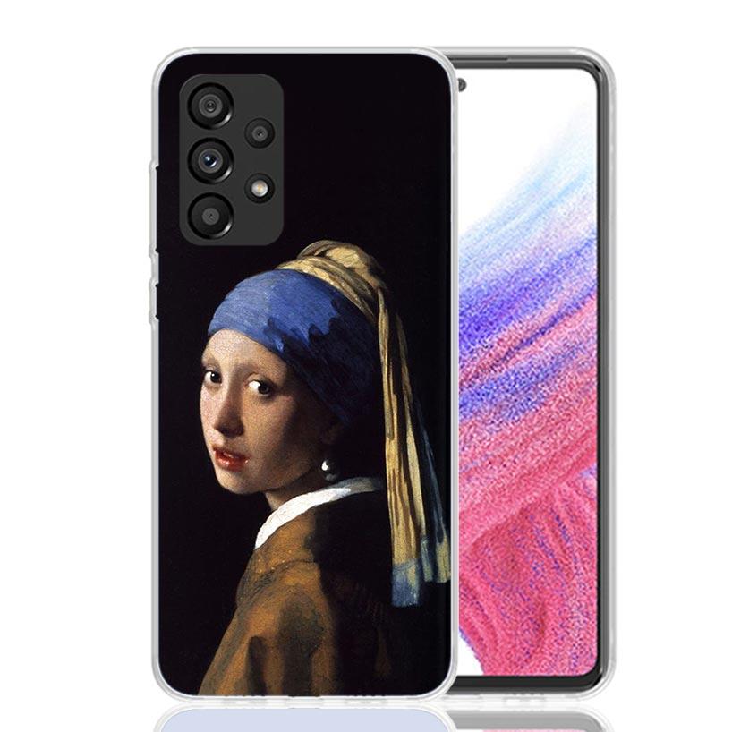 Paint Art Renaissance Case Phone Cover for Samsung Galaxy A17 A16 A15 A14 A13 A56 A55 A54 A53 A36 A35 A34 A33 A26 A25 A24 A23 A0
