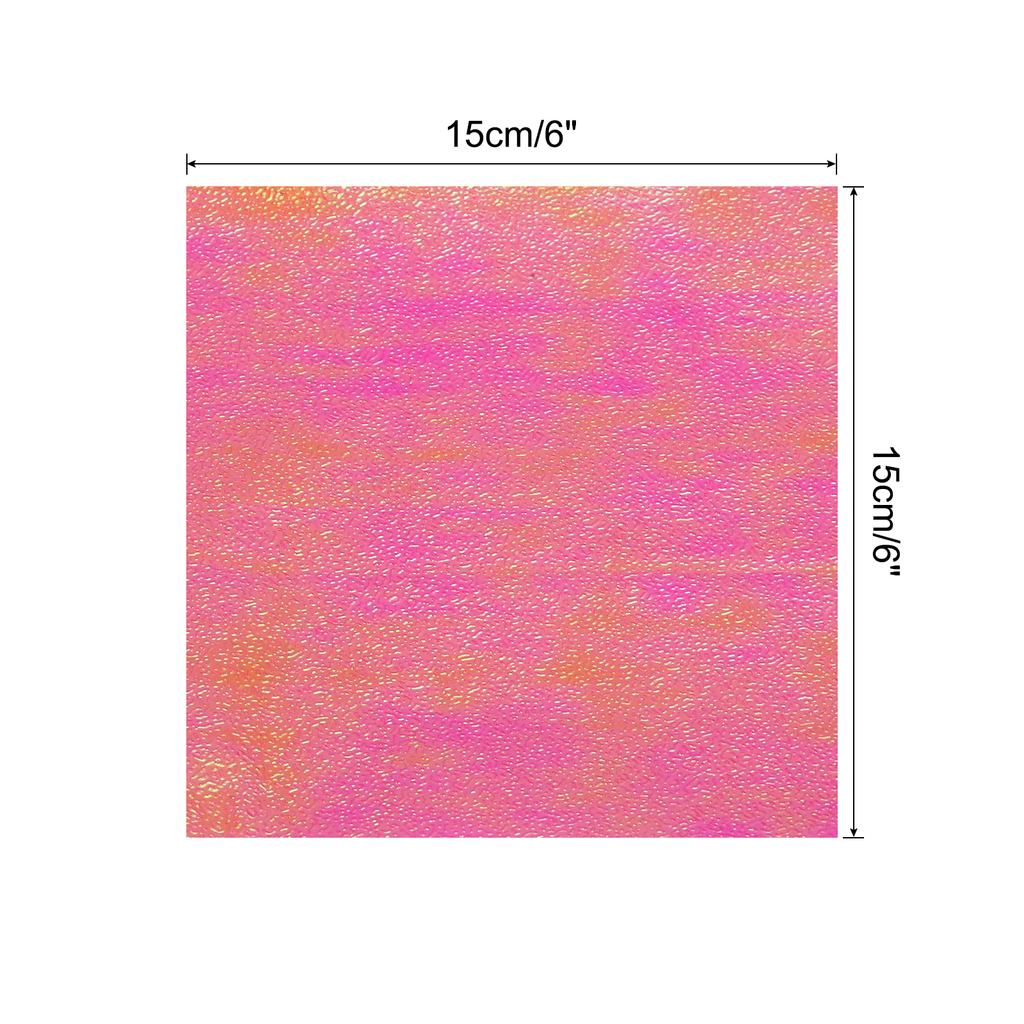 50 Sheet Glitter Origami Paper 4x4/6x6 Inch Shiny Sparkly Square Folding Paper 10x10cm Iridescent Paper for DIY Art, Craft Decor