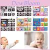 Durable Washable Children's Cloth Book Toy Set For Early Learning And Interactive Play Tear-resistant And Sound-producing