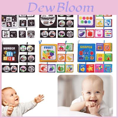 Durable Washable Children's Cloth Book Toy Set For Early Learning And Interactive Play Tear-resistant And Sound-producing