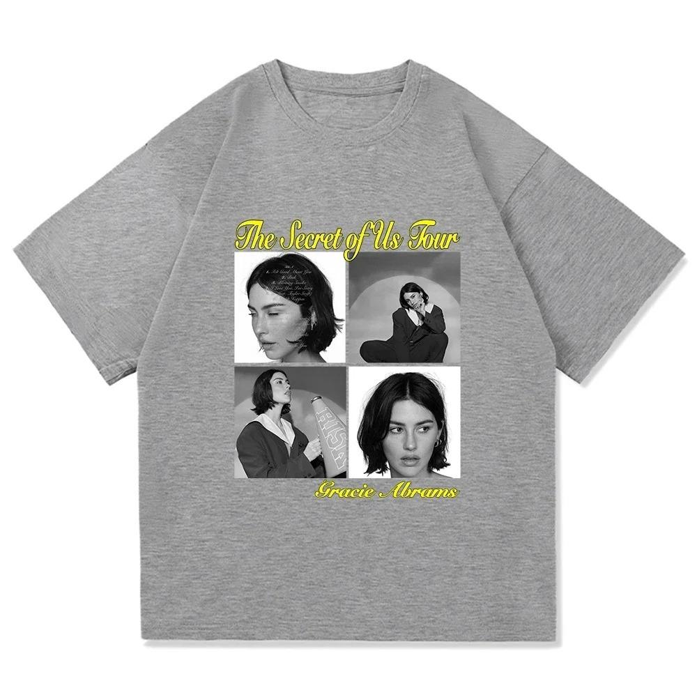 2026 Gracie Abrams Risk The Secret of Us The Eras Tour T Shirt Unisex_Women Aesthetic Retro T-Shirt Unisex New Album Tees Shirts