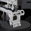 Universal Truck Rope Clamp Tie-Down Tool, Heavy-Duty Steel Cargo Securing Fastener, No-Weld Installation Rope Tightener for Pickup Trucks Trailers