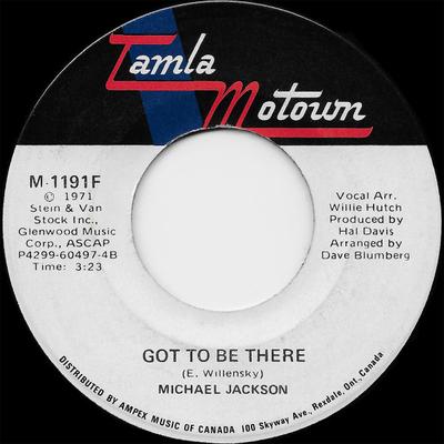 7inch Record MICHAEL JACKSON - Got To Be There M1191F TAMLA MOTOWN 1971 Canada Soul/Funk Used