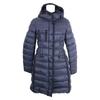 MONCLER HERMINE Hermine hooded down jacket coat O NavyUsed