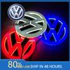 For VOLKSWAGEN VW New 11cm LED Car Rear Tail Emblem Badge Sticker For VW Polo Golf Jetta Beetle CC Tiguan Touran Passat MK7 MK5 