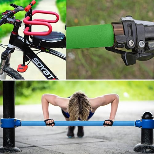 Waterproof Foam Pipe Insulation, Foam Pipe Sponge Cover, Thermal Foam Tubing, 5/6mm Thick, 1.0mm Length, 18/22/25/28/32mm Inner Diameter, Easy Install