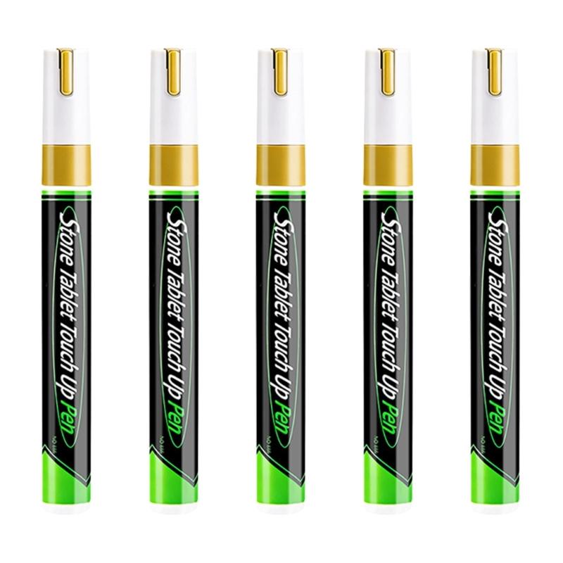 Grabstein Reparaturstift Design Zur Reparatur Verwitterter Grabstein Inschriften Goldener Gedenkstein Reparatur Stift
