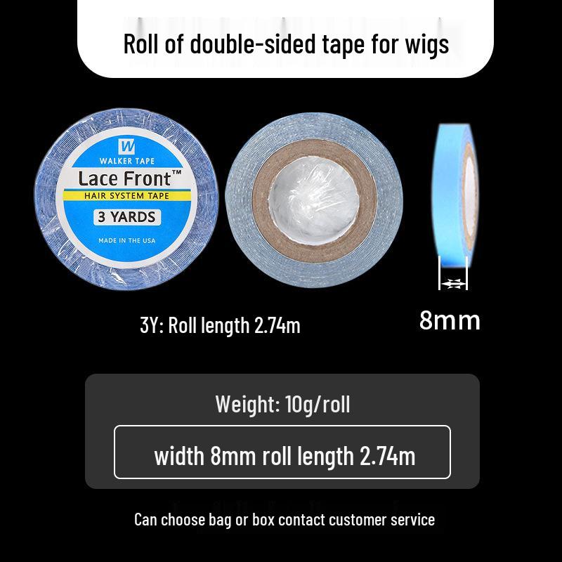 

Безшовні двосторонні прозорі водостійкі клейкі стрічки для перуків та нарощування