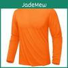Eenvoudige Effen Lange Kleur Heren Mouw T-shirts Buiten Hardloop Sport T-shirts Losse Ronde Hals Modieuze Tops Herfst Comfortabele Pullover