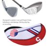 10PCS Cloth Portable Golf Club Headcover Practical Putter Head Cover Sports Entertainment AccessoryRed
