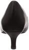 Randa Women's KP08603 3E/Stress-Free Round Toe Pumps, Size 24.5cm, Black/Small