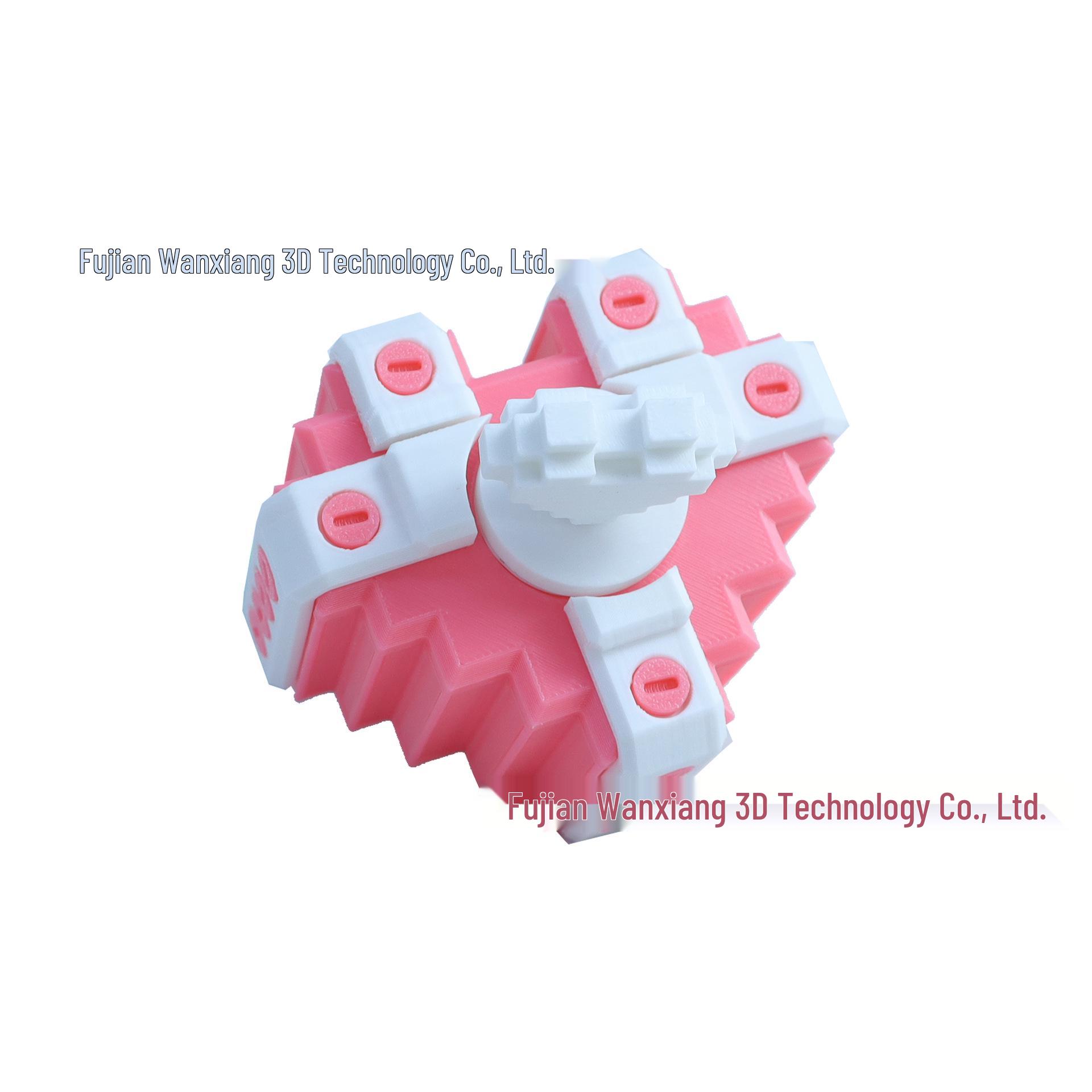 

Подарочная коробка-сюрприз на День святого Валентина, напечатанная на 3D-принтере