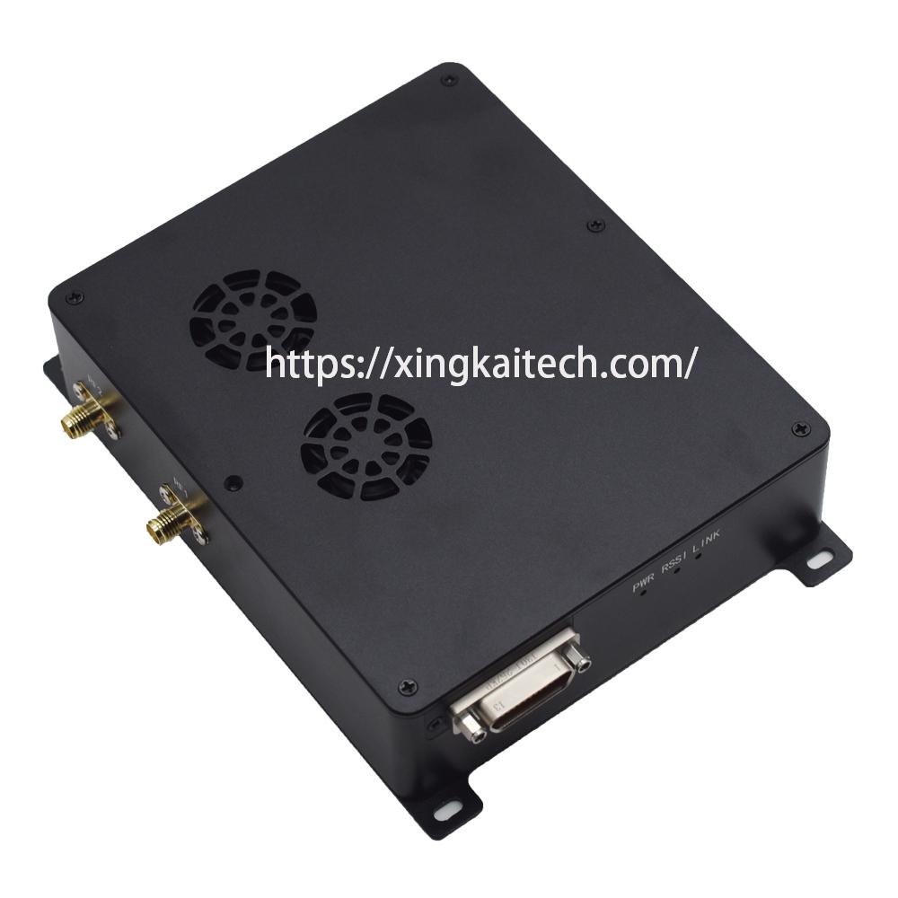XK-M503E 2W*2 IP Mesh Radio Ad Hoc Network Communication System Fhss Hopping Frequency MIMO Mesh Network