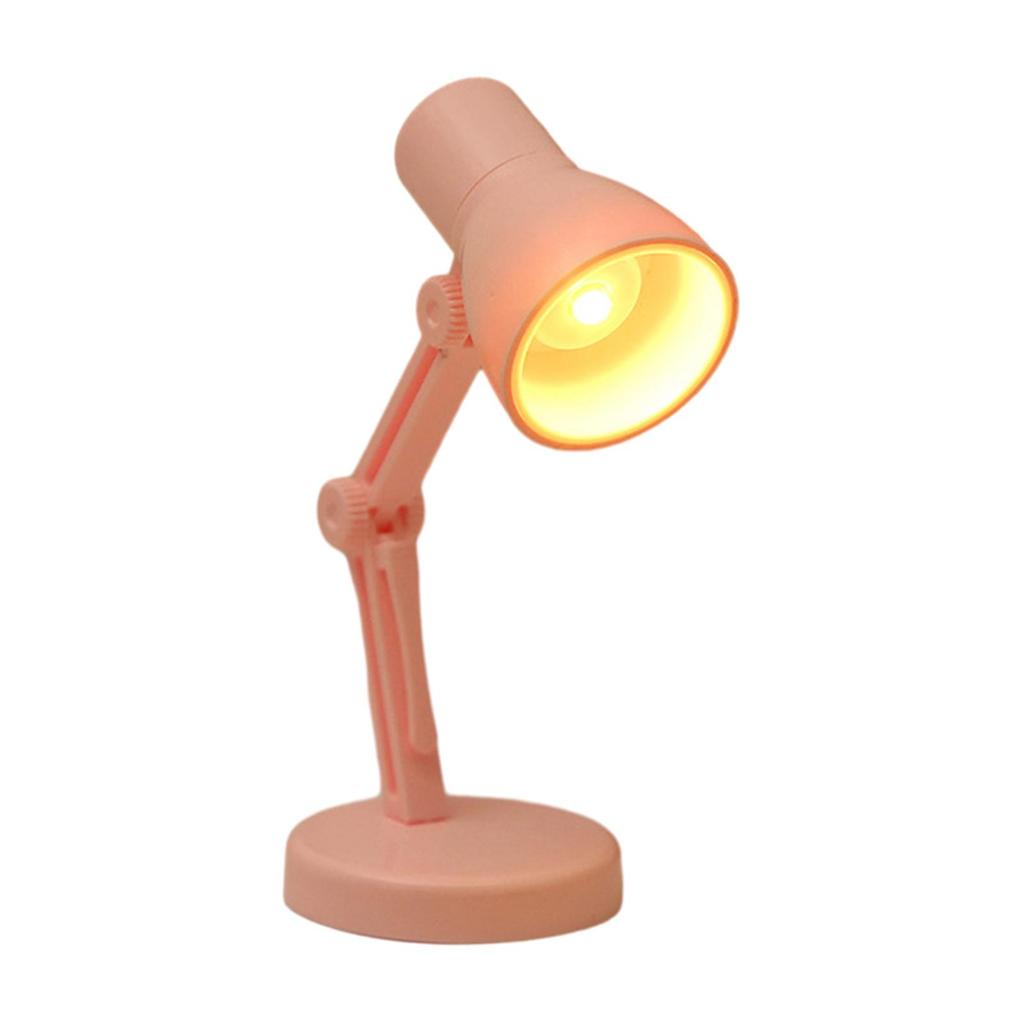 Mini Desk Lamp LED Portable Night Light Clip On for Fairy Garden
