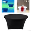 Cocktail Spandex Table Cover Fitted Elastic Tablecloth for Round Tables