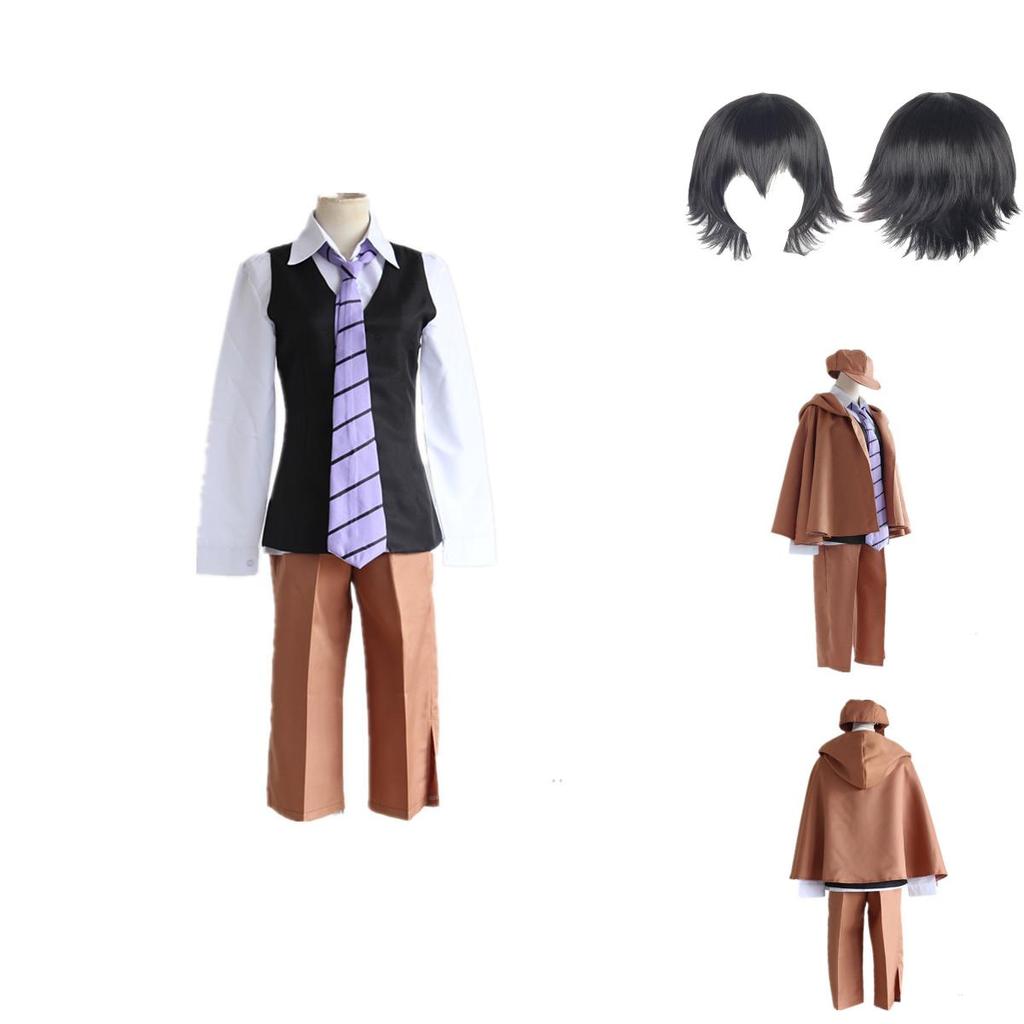 Japanese Anime Bungo Stray Dogs Detective Uniform Costume With Perfect Stitches