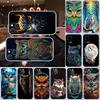 Cartoon Art Owl Phone Case for Motorola G14 G15 G24 G30 G31 G32 G34 G41 G42 G51 G52 G50 G60S G60 G62 G72 G71 G73 G84 G85 G200 E32