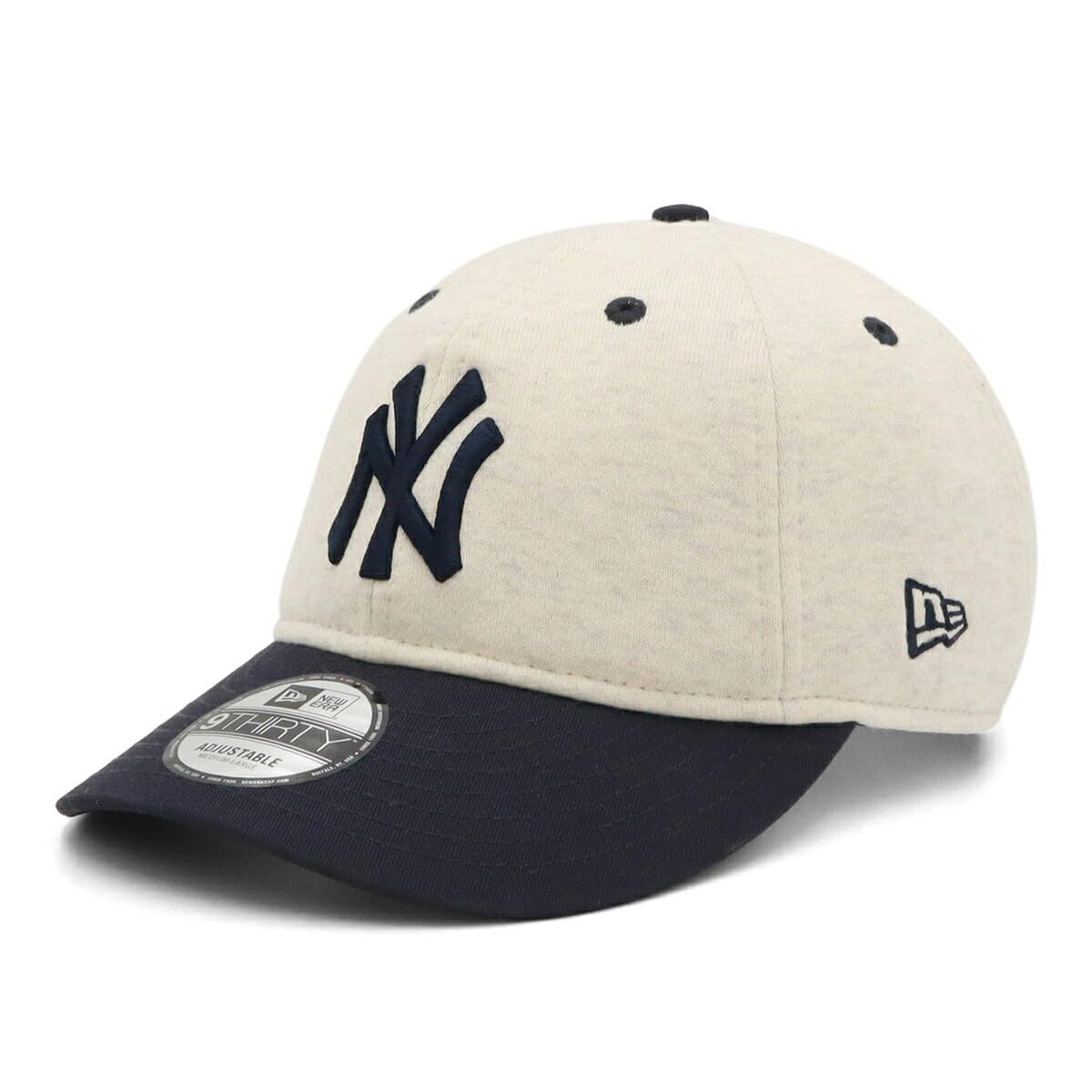 

New Era 9THIRTY 14693410 NER36C4220 MLB New York Yankees NY ONSPOTZ Summer Sun UV Cool Various Styles Cap, Oatmeal/Navy/White, 2-Tone, Exclusive,
