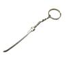 Silver Tibetan Sword Dagger Keychain Pendant