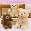 Plüschbär-Puppe mit Rose Handgehaltenes Geschenk für Paare und Kinder