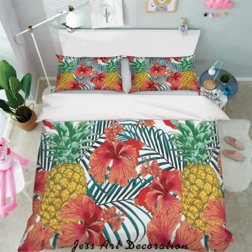 Comforter Pineapple Bed Decoration First Choice Gift Suitable For Children Boys Girls And Adults Soft Warm And Breathable