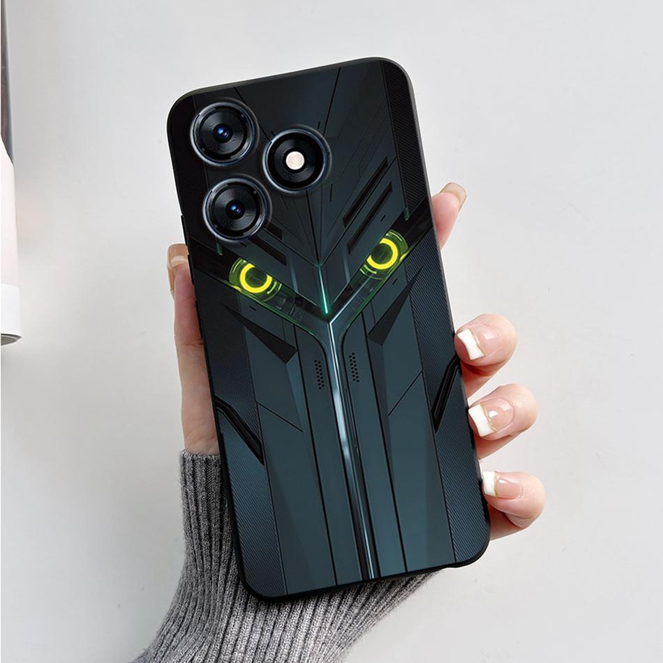 For Tecno Spark 10 Pro Case 2023 Fashion Marble Silicone Black Soft Covers For Tecno Spark 10C Spark10 Pro KI7 KI5q KI5k Bumper