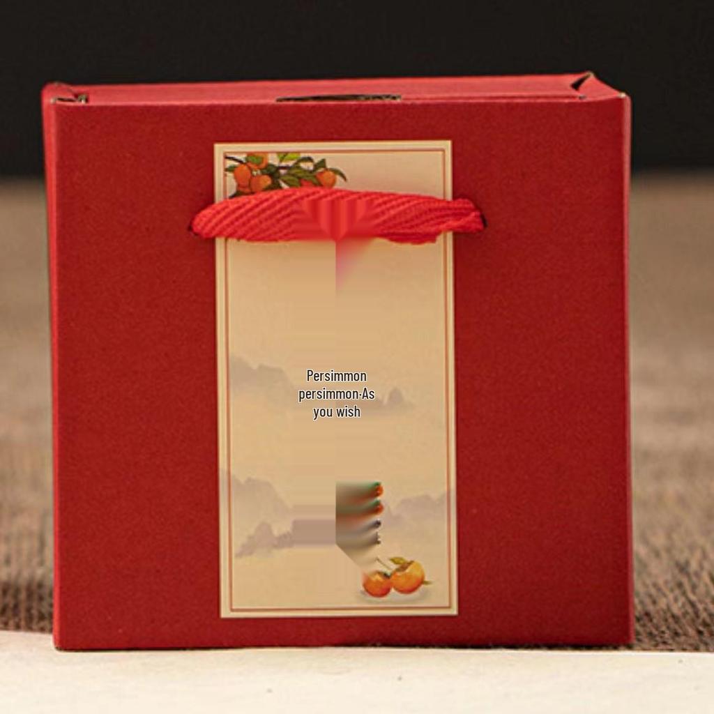 Persimmon Tea Scented Ceramic Candy Jar and Candle Holder